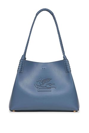 Small Libra tote bag in light blue leather ETRO | WP1D0038AP264B0312