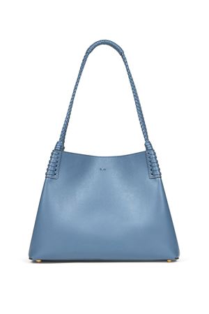 Small Libra tote bag in light blue leather ETRO | WP1D0038AP264B0312