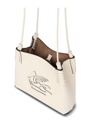 Mini Libra tote bag in white leather ETRO | WP1D0041AP264W1889