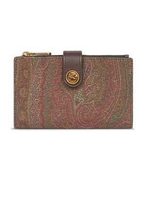 Wallet in iconic Paisley jacquard fabric ETRO | WP2D0011AA027M0019