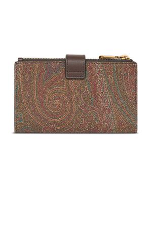 Wallet in iconic Paisley jacquard fabric ETRO | WP2D0011AA027M0019