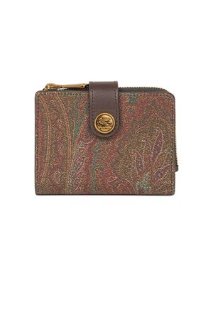 Wallet in iconic Paisley jacquard fabric ETRO | WP2D0014AA027M0019