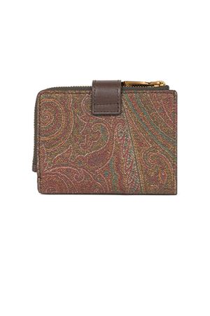 Wallet in iconic Paisley jacquard fabric ETRO | WP2D0014AA027M0019