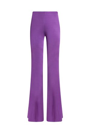 Pantaloni in viscosa viola ETRO | WREA004799JU407F0373