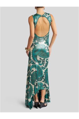 Laminated jersey long dress ETRO | WRHA033299IAS45X0801