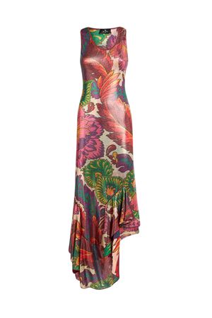 Laminated jersey dress maxi floral print ETRO | WRHA034299IAS43X0802