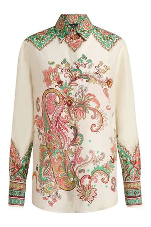 Multicolored cotton-silk blend shirt ETRO | WRIA0013AK779X0802