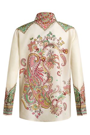 Multicolored cotton-silk blend shirt ETRO | WRIA0013AK779X0802