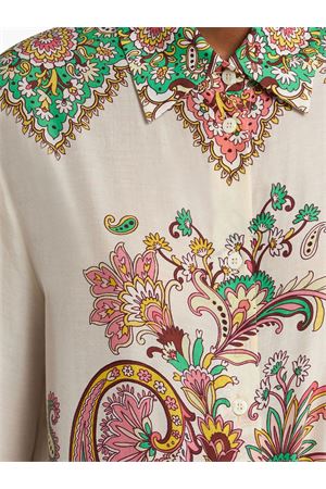 Multicolored cotton-silk blend shirt ETRO | WRIA0013AK779X0802