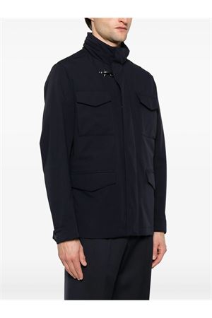 Short Nylon Stretch Field Jacket FAY | NAM1950021SVUWU807