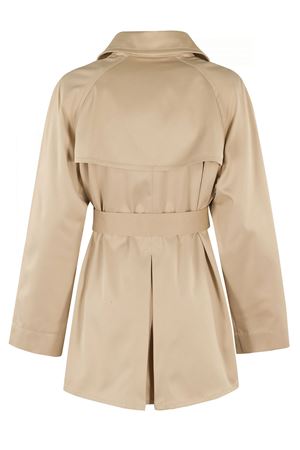 Beige technical poplin trench coat FAY | NAW61503030WUWC205