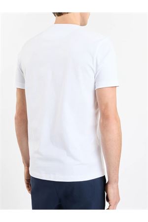 T-shirt in cotone bianco FAY | NPMB3501330UCXB001