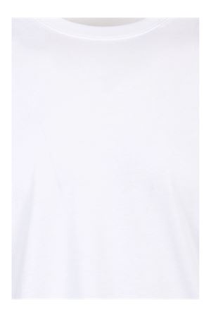 T-shirt in cotone bianco FAY | NPMB3501330UCXB001