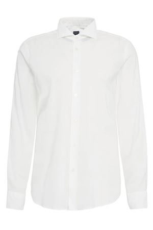 Camicia Sean in misto cotone bianco FEDELI | 8UED050741