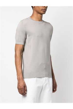 T-shirt in cotone grigio FEDELI | 8UED8014176