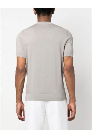 T-shirt in cotone grigio FEDELI | 8UED8014176