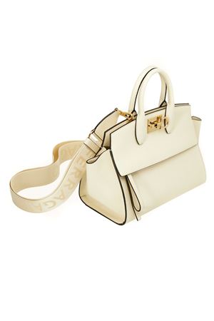 Ferragamo Studio Soft bag (M) FERRAGAMO | 0763097MASCARPONE