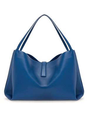 Tote Bag (L) smooth blue calfskin FERRAGAMO | 0779068BLUE