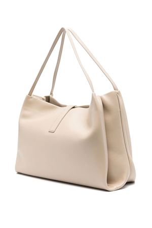 Tote Bag (L) in vitello liscio beige FERRAGAMO | 0779069STONE