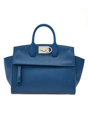 Ferragamo Studio Soft bag (M) FERRAGAMO | 0779216BLUE