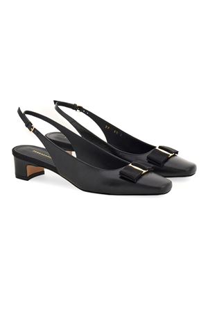 Black calfskin slingback FERRAGAMO | 0781112NERO