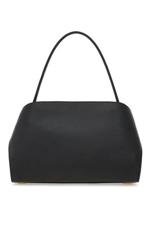 Hug Soft two-tone shoulder bag (M) FERRAGAMO | 0781694NEROBORGOGNA