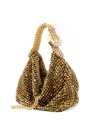 Jill bag golden microcrystals GEDEBE | JILLCRYSTAL