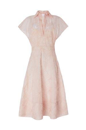 Pink silk dress GENNY | 78AAO42ENR006465