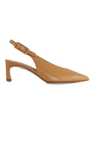 Pumps Vale in pelle marrone caramello HALMANERA | VALE11CARAMEL