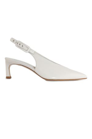 Pumps Vale in pelle bianca HALMANERA | VALE11ROCCIA