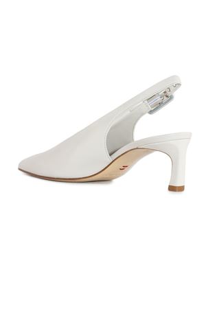 Pumps Vale in pelle bianca HALMANERA | VALE11ROCCIA