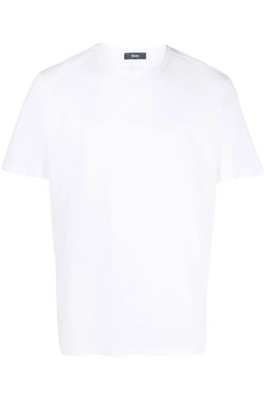 T-shirt in cotone a maniche corte HERNO | JG000174U520031000