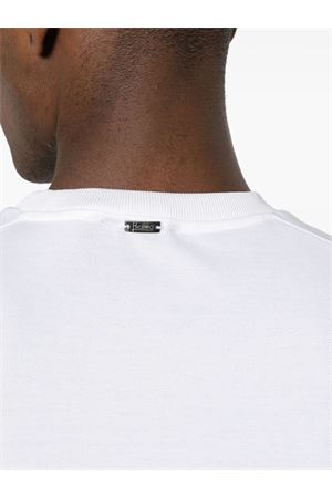 Logo-Plaque Cotton T-Shirt HERNO | JG000206U520591000