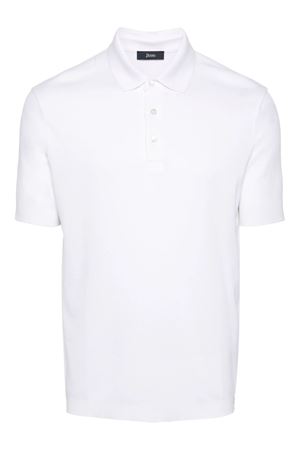 Polo in cotone lavorato a maglia HERNO | JPL00125U520591000