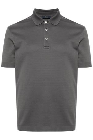 Button-Up Cotton Polo Shirt HERNO | JPL00125U520599460