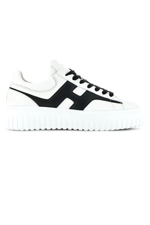 Sneakers Hogan H-Stripes White Black HOGAN | HXM6450FE91LE90001