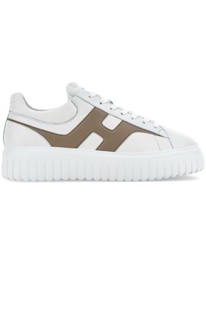 Sneakers Hogan H-StripesBeige Brown HOGAN | HXM6450FE91LE901GK