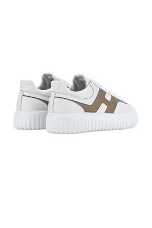 Sneakers Hogan H-StripesBeige Brown HOGAN | HXM6450FE91LE901GK