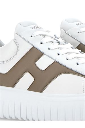 Sneakers Hogan H-StripesBeige Brown HOGAN | HXM6450FE91LE901GK