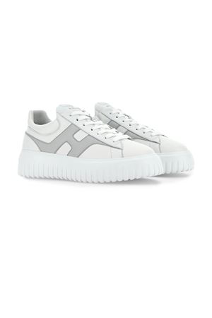 Sneakers Hogan H-StripesWhite Grey HOGAN | HXM6450FE91LE93038