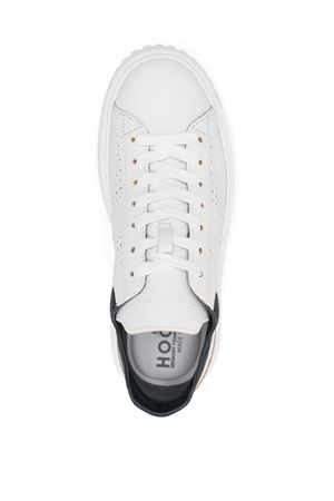 White nappa leather sneakers HOGAN | HXM6450FJ50U471353