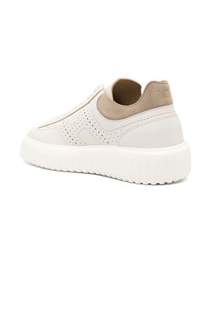 White nappa leather sneakers HOGAN | HXM6450FJ50U47278O