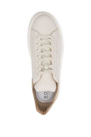 White nappa leather sneakers HOGAN | HXM6450FJ50U47278O