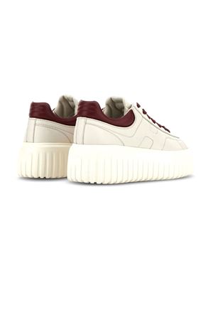 Sneakers Hogan H-StripesIvory Bordeaux HOGAN | HXW6450FC60LE90GAO