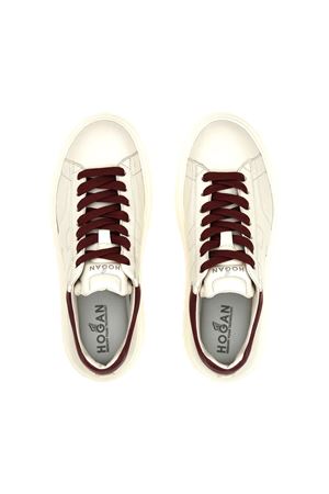 Sneakers Hogan H-StripesIvory Bordeaux HOGAN | HXW6450FC60LE90GAO