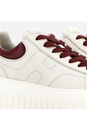 Sneakers Hogan H-StripesIvory Bordeaux HOGAN | HXW6450FC60LE90GAO