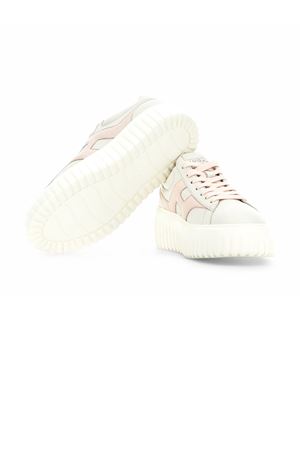 Sneakers Hogan H-StripesIvory Pink HOGAN | HXW6450FE91LE90GAS