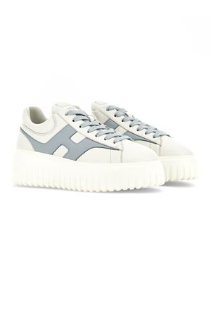 Sneakers Hogan H-StripesIvory Light Blue HOGAN | HXW6450FE91LE90ZB0