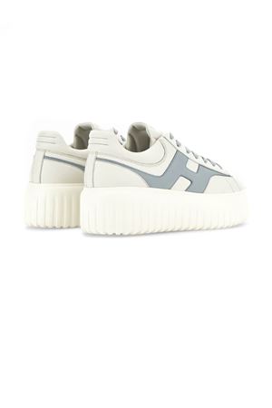 Sneakers Hogan H-StripesIvory Light Blue HOGAN | HXW6450FE91LE90ZB0