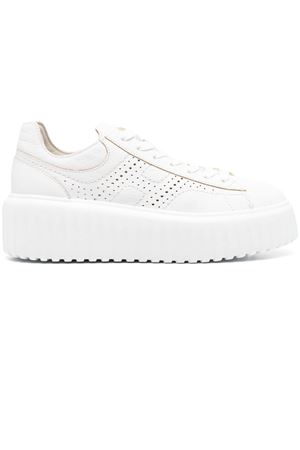 White nappa leather sneakers HOGAN | HXW6450FJ50KCOB001